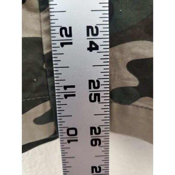 Active USA Womens Vest Small Camo Pockets Hooded Drawstring Waist Sleeveless - Picture 11 of 16